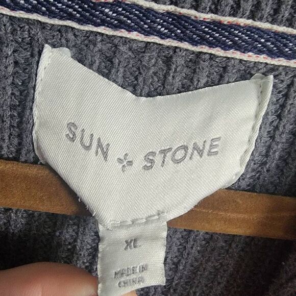 Sun + Stone Cardigan Mens SZ XL Alvin Sweater - Picture 4 of 5